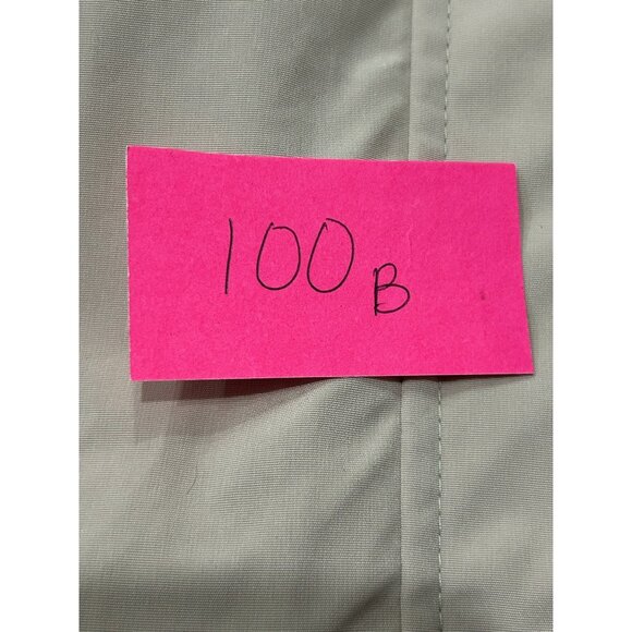 Gallery Womens Beige Hooded Trench Coat Sz XL - Picture 9 of 9